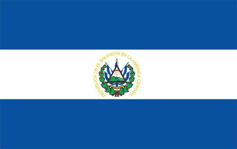 El Salvador World Flags Nylon And Polyester 2 X 3 To 5 X 8