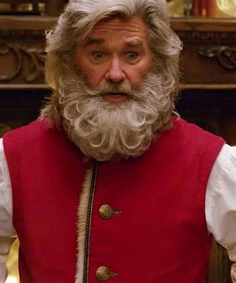 Kurt Russell The Christmas Chronicles Santa Claus Red Vest