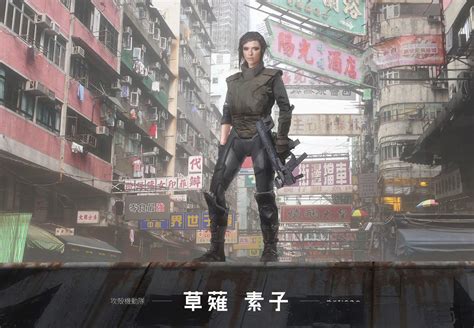 Ghost In The Shell Concept Art Maciej Kuciara Ghost In The Shell