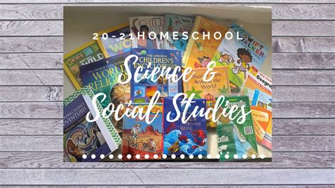 Homeschool Science And Social Studies Curriculum Picks 20 21 Youtube