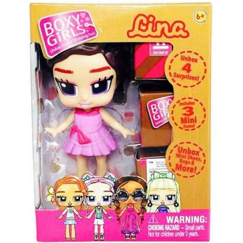 Lot Of 5 Boxy Girls Minis Plus Mini Box Surprises Lina Ellie Bee Tasha Coco Ebay