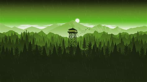 Green Firewatch Wallpapers Top Free Green Firewatch Backgrounds