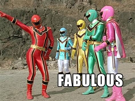 Ive Made A Hq Version Of The Fabulous Power Ranger Meme Though This
