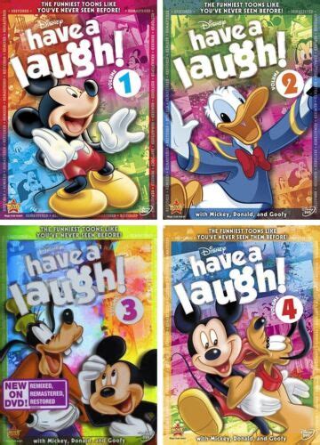 Have A Laugh Disney Mickey Mouse Complete Volume 1 4 1 2 3 4 New Dvd