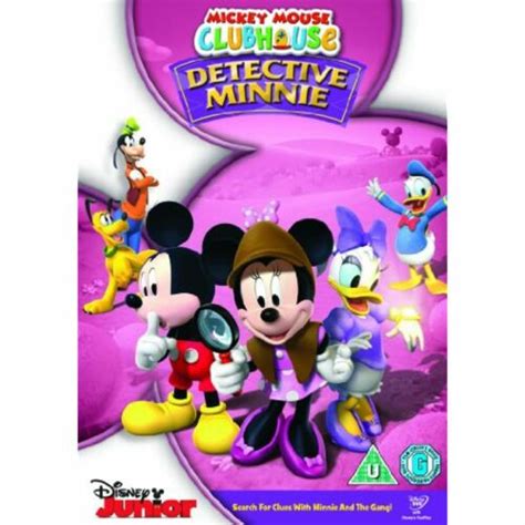 Mickey Mouse Clubhouse Detective Minnie Dvd Retroclub