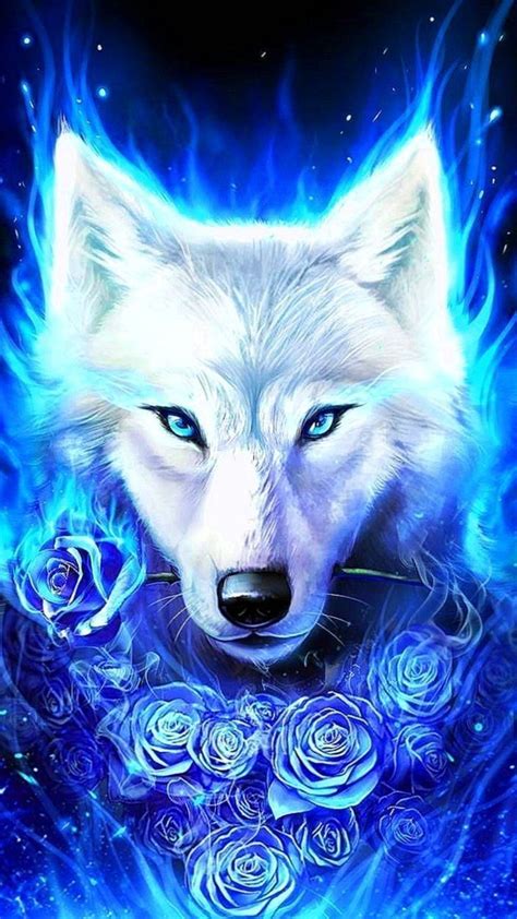 In new leaf, her initial shirt is a spring shirt, which changes to the peasant blouse in new. Blue Ice Wolf Wallpapers #Blue #Ice #Wolf #Wallpapers ...