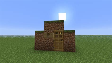 Really Kewl Dirt House Minecraft Project