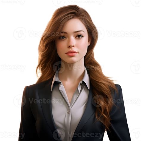 beautiful female secretary office lady office girl office secretary no background perfect for