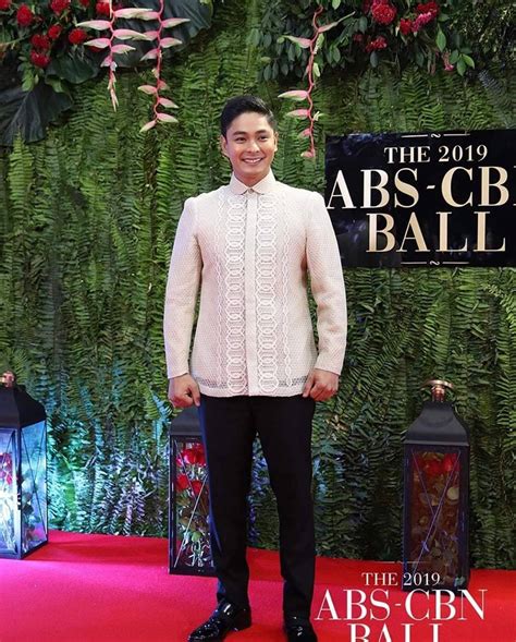 Lumbans Pi A Calado Barong Worn In Abs Cbn Star Magic Ball