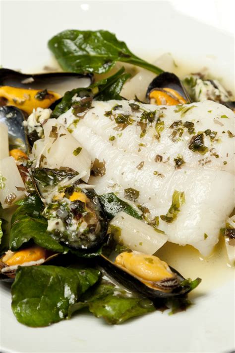 Turbot With Mussels Recipe Great British Chefs