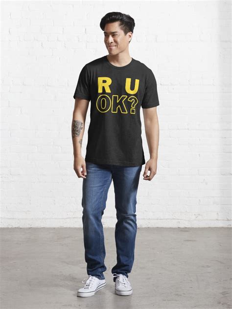 R U Ok T Shirt By Darkhumorstore Redbubble