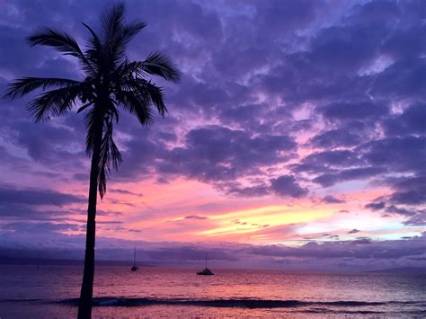 Maui, Hawaii : sunset