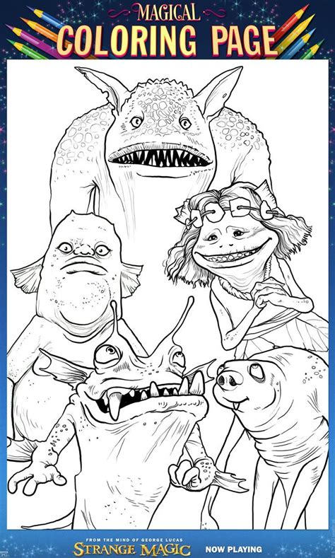 Check spelling or type a new query. Strange Magic Coloring Pages at GetColorings.com | Free ...