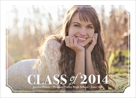 Framed And Finished 5x7 Graduation Announcement Shutterfly