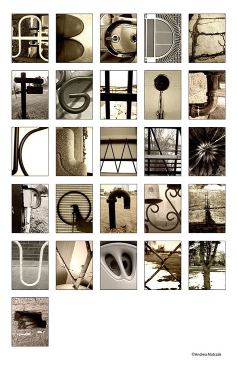 Photography Alphabet Alphabet Art Photography Alphabet Photography
