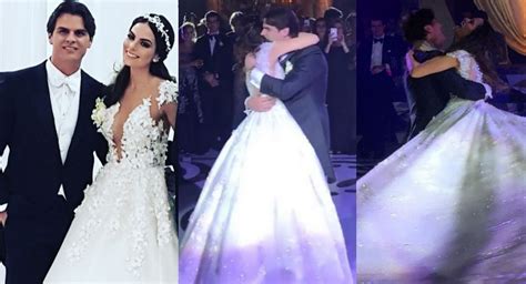 In 2013 ximena navarrete played a dual role in la tempestad as marina reverte and magdalena reverte with william levy and daniela romo. Así Fue La Boda De Ximena Navarrete Y Juan Carlos ...