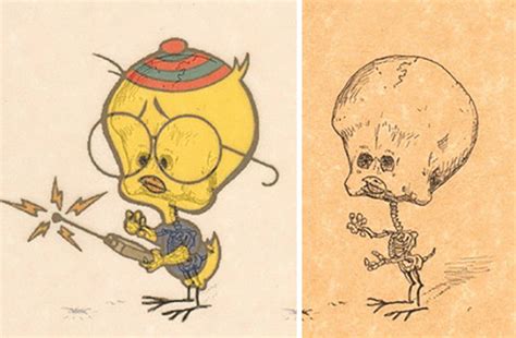 Artist Reveals The Skeletons Of Famous Cartoon Characters
