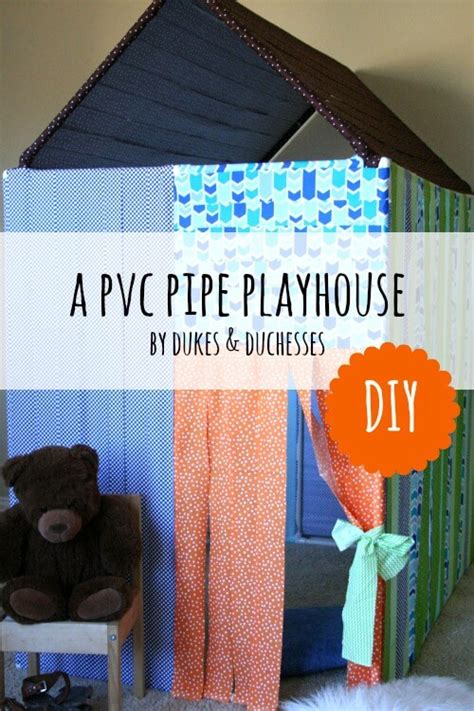 A garage door opener light that goes off before you get your packages out of the car and into the house can leave you feeling trapped in the dark instead of safe and secure. DIY PVC Pipe Playhouse - Dukes and Duchesses