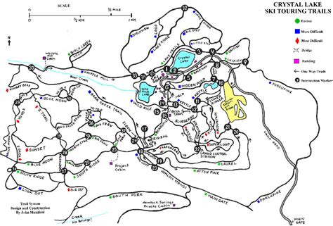 Crystal Lake Trail Map