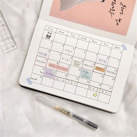 Stationery Daily On Instagram “we Love A Simple And Clean Calendar 😍