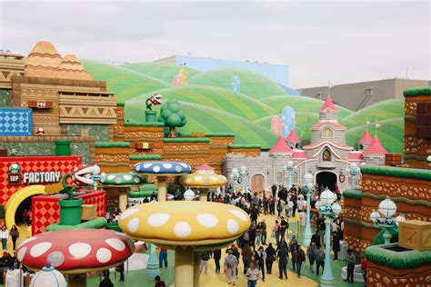 Universal Super Nintendo World A Play Focused Theme Park Land Los