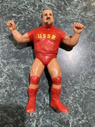 Vintage 1984 Wwf Ljn Nikolai Volkoff 8 Wrestling Action Figure Ebay