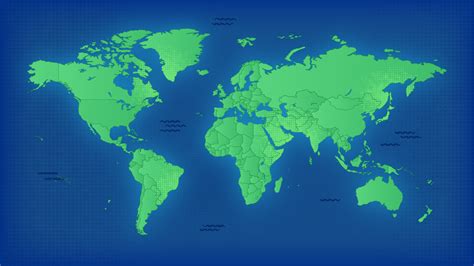 World Map Animated