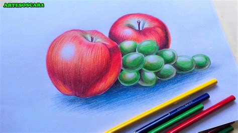 Como Dibujar Bodegones Como Dibujar Frutas Con Lapices De Colores Porn Sex Picture