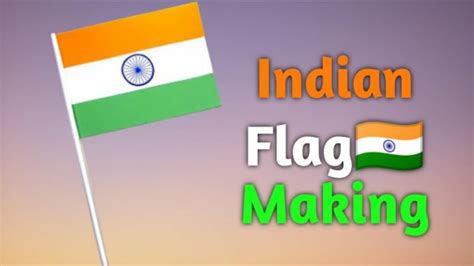 Let every patriot be honored; How To Make An Indian Flag || Jhanda Making || Tiranga ...