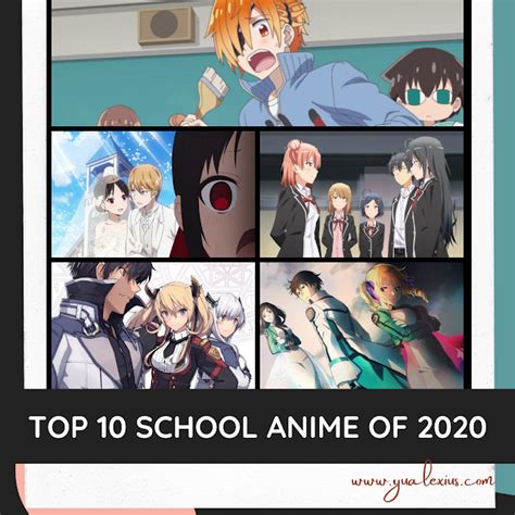 Top 10 School Anime Series Of 2020