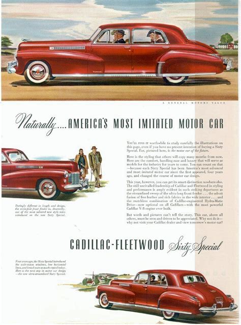 1941 Cadillac Ad 05 Car Print Ads Pub Vintage Automobile Advertising