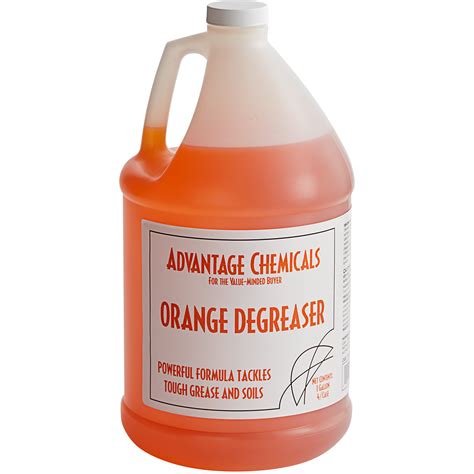 Advantage Chemicals 1 Gallon Orange Cleaner Degreaser 4 Case