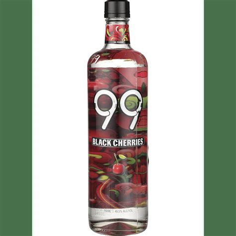 99 Black Cherries Liqueur Liquor Rose