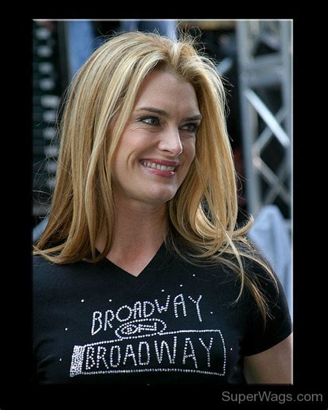 Brooke Shields Cute Smile Super Wags Hottest Wives And Girlfriends
