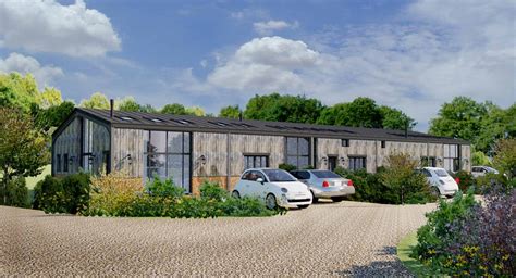 Conversion Of A Single Agricultural Building Onto Three New C3 Houses