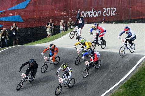Riders compete at the cycling bmx racing women's semifinal during the cycling bmx racing events of the tokyo 2020 olympic games at the ariake urban sports park in tokyo, japan, july 2021. Major changes to Olympic cycling entry rules announced by ...