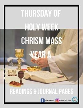 Daily Mass Readings Thursday Of Holy Week Chrism Mass Year A TPT
