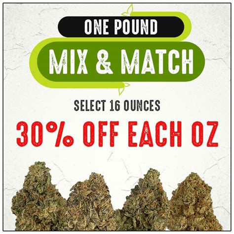 1 Pound Weed Mix And Match Buy Cheap Pounds Of Cannabis