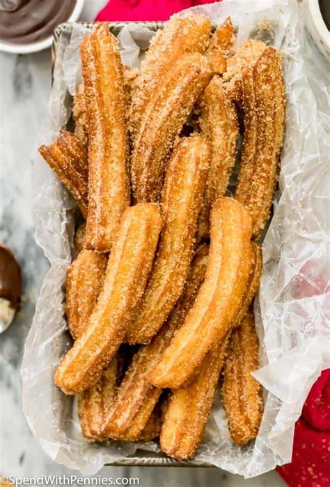 Homemade Churros Are Made With Staple Ingredients And Fried To Golden