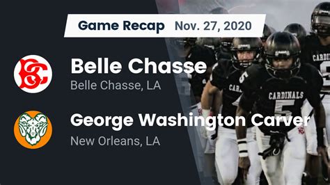 Belle Chasse Hs Football Video Recap Belle Chasse Vs George