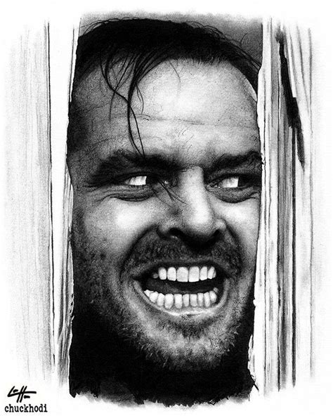 Heres Johnny Jack Torrance The Shining Jack Nicholson Redrum Scary
