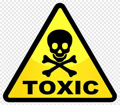 Skull And Crossbones Hazard Symbol United States Toxicity Toxic Text