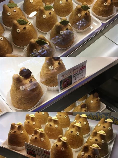 Totoro Cream Puffs In Tokyo Lilymintme