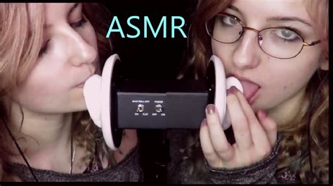 Asmr Twin Ear Licking Kissing Youtube