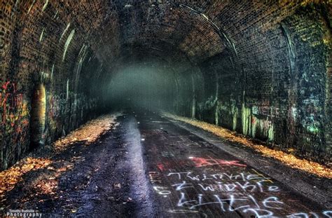 Inside The Rockland Tunnel In Rockland Pa On The