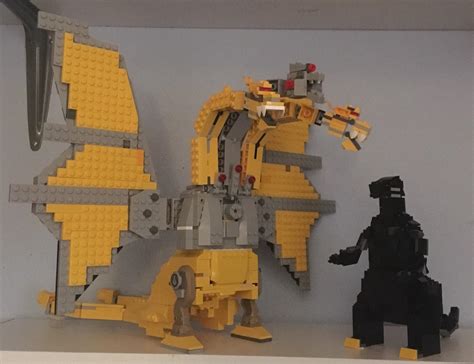 I Built Mecha King Ghidorah And Godzilla Out Of Lego Godzilla