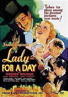 I have all of these videos but why? Lady for a Day - Wikipedia