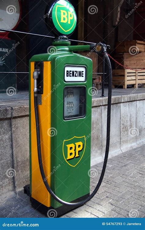 Vintage Bp Fuel Pump Benzine Gas Diesel Gasoline Patrol