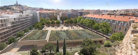 Première image du nouveau collège Gaston Defferre à Marseille  Gomet'