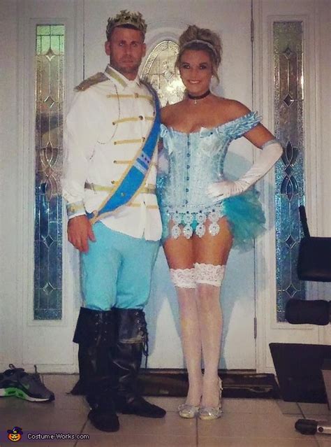 Cinderella And Prince Charming Couples Costume Diy Tutorial